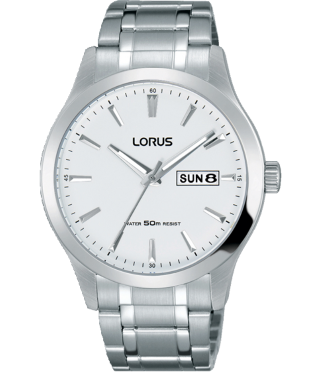 Lorus RXN25DX5 Uhr Herren silberfarben 40mm