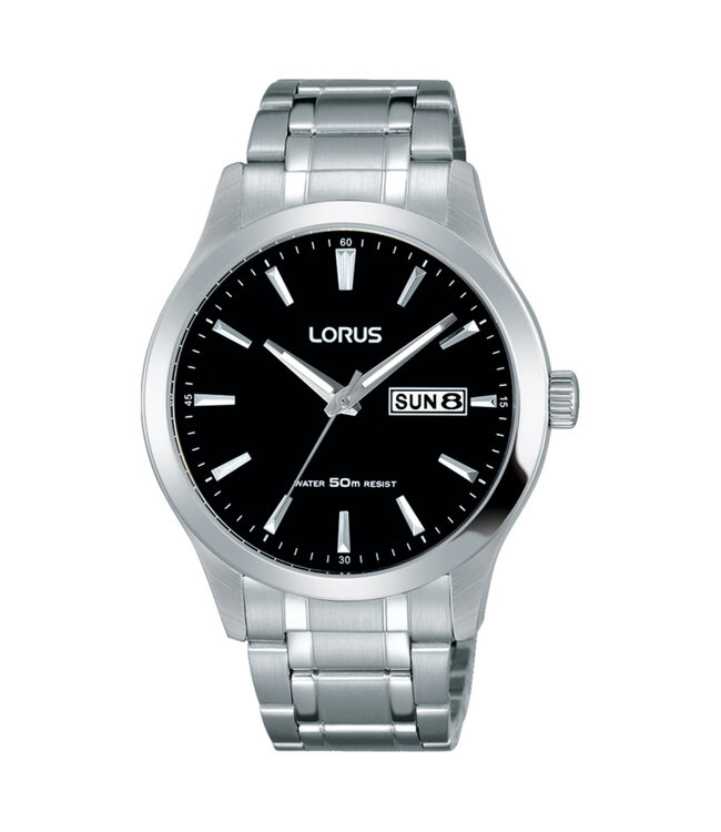 Lorus Herenhorloge 40 mm Zwart RXN23DX5