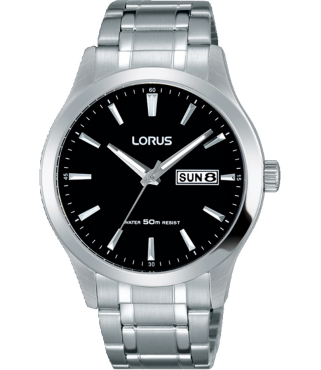 Lorus Herenhorloge 40 mm Zilverkleurig RXN23DX5