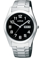 Lorus Horloge RXN13CX9 Horloge Heren Zilverkleurig 37,5mm