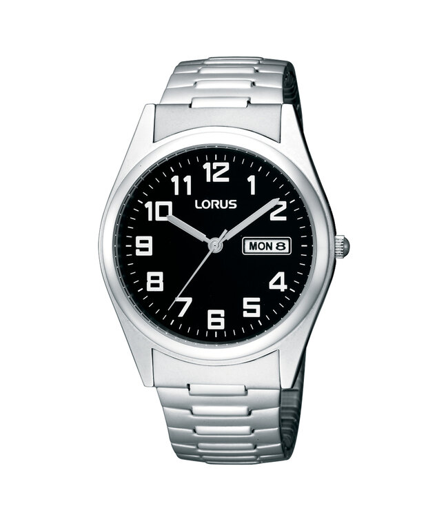 Lorus RXN13CX9 Uhr Herren silberfarben 37,5mm