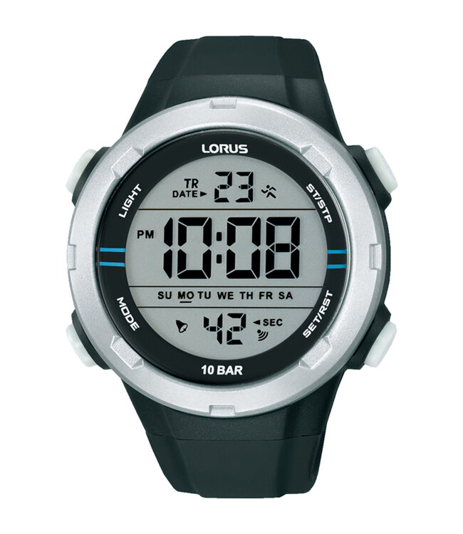 Lorus Herenhorloge 46mm Zwart R2301QX9