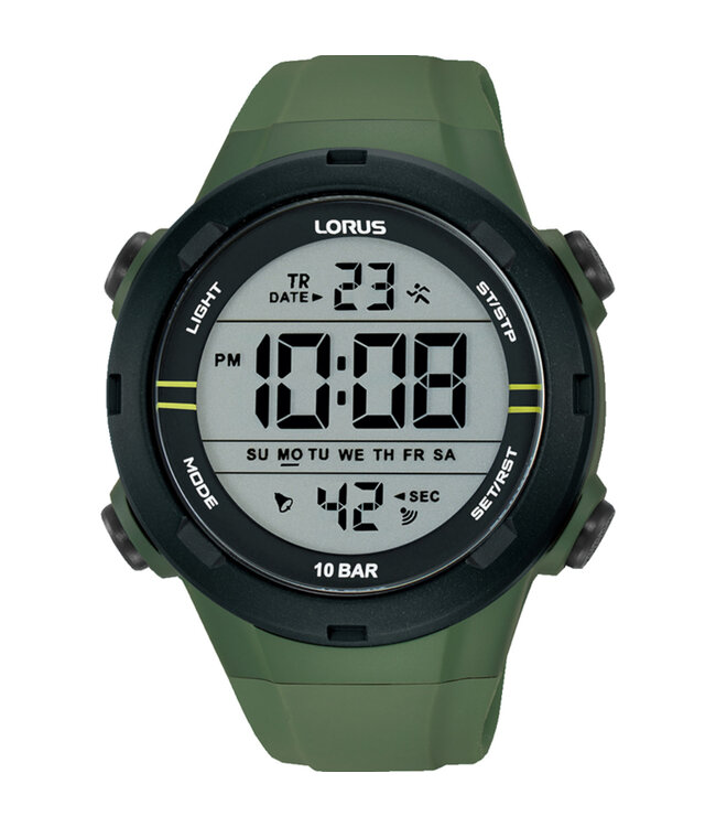 Lorus Herenhorloge 46mm Groen R2305QX9