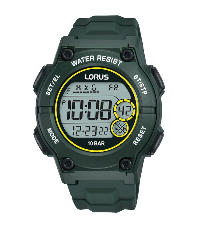 Lorus Herenhorloge 42 mm Groen R2333PX9