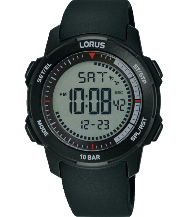 Lorus Herenhorloge 40 mm Zwart R2371PX9