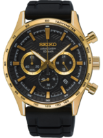 Seiko SSB446P1 Horloge Heren Zwart 43mm