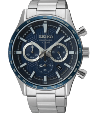 SSB445P1 Watch Men Silver-tone 43mm