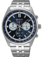 Seiko SSB427P1 Horloge Heren Zilverkleurig 41,5mm