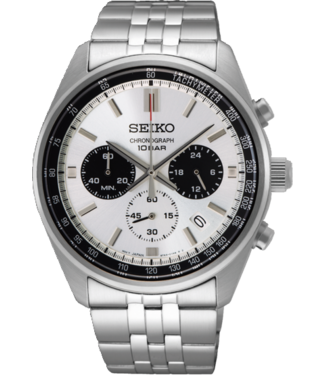 Seiko Seiko Herenhorloge 41,5 mm Zilverkleurig SSB425P1