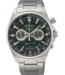 Seiko SSB405P1 8T63 41 mm Groen Herenhorloge
