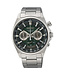 Seiko SSB405P1 8T63 41 mm Groen Herenhorloge