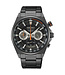 Seiko SSB399P1 8T63 41 mm Zwart Herenhorloge