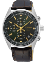 Seiko SSB385P1 Horloge Heren Bruin 41,5mm