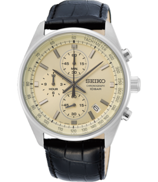 Seiko SSB383P1 Horloge Heren Zwart 41,5mm