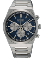 Seiko SSB453P1 Watch Men Silver-tone 40mm