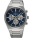 Seiko SSB453P1 8T63 40 mm Blauw Herenhorloge