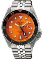 Seiko 5 Sports SSK005K1 Horloge Heren Zilverkleurig 42,5mm