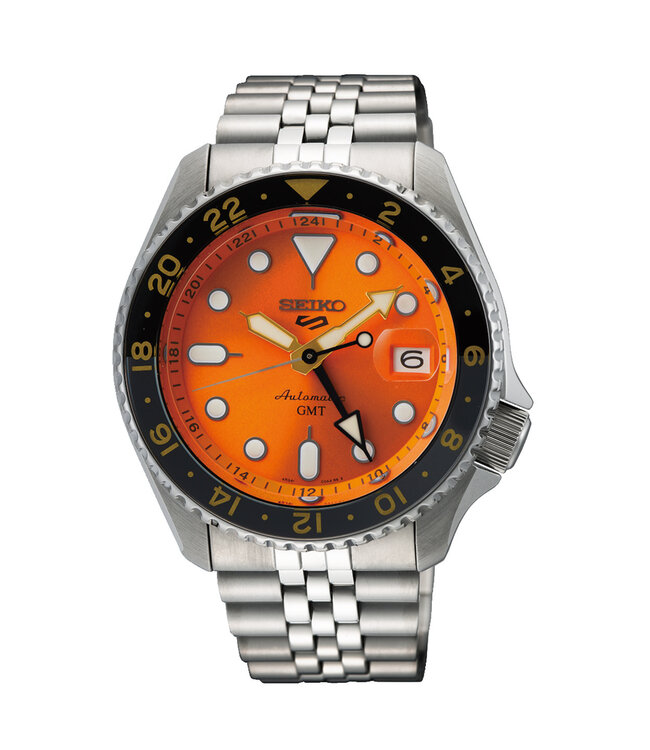 Seiko 5 Sports SSK005K1 Uhr Herren silberfarben 42,5mm