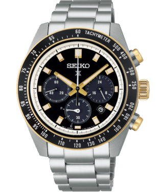 Seiko Seiko Herenhorloge 41,4 mm Zwart SSC941P1