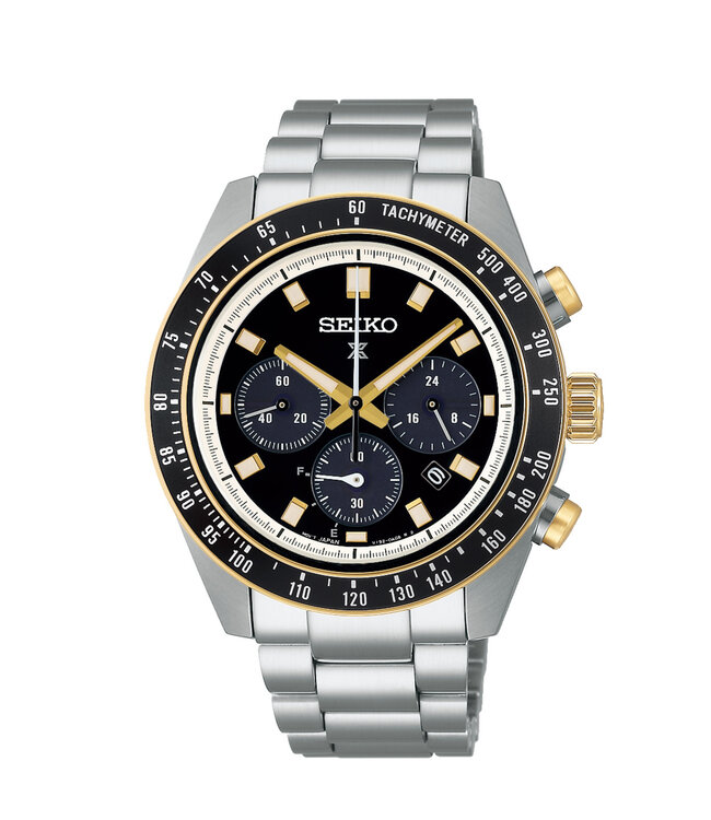 Seiko Seiko Herenhorloge 41,4 mm Zwart SSC941P1