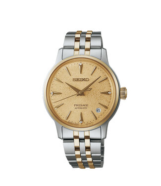 Seiko Presage SRPL64J1 Watch Women Gold-tone 34mm