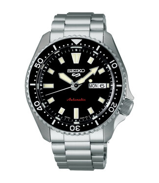 Seiko 5 Sports SRPL85K1 Watch Men Silver-tone 42,50mm