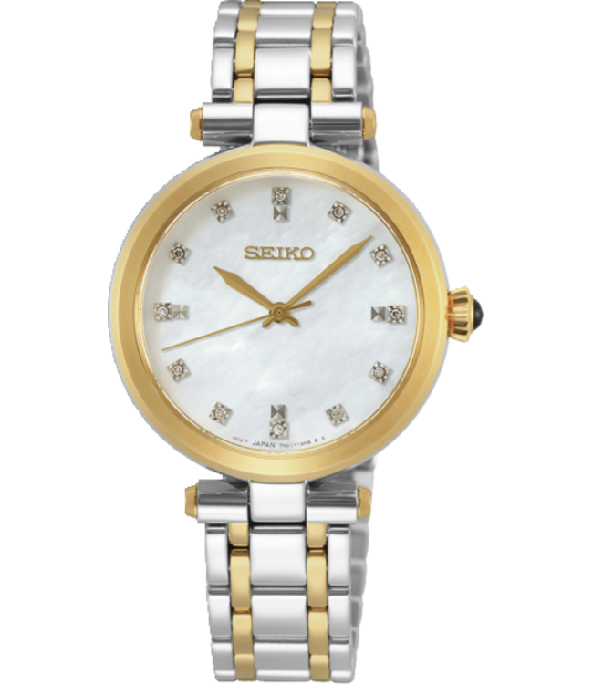 Seiko SRZ532P1 7N01 30 mm Wit Dameshorloge