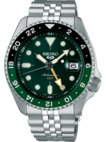 Seiko 5 Sports SSK035K1 Horloge Heren Zilverkleurig 42,5mm