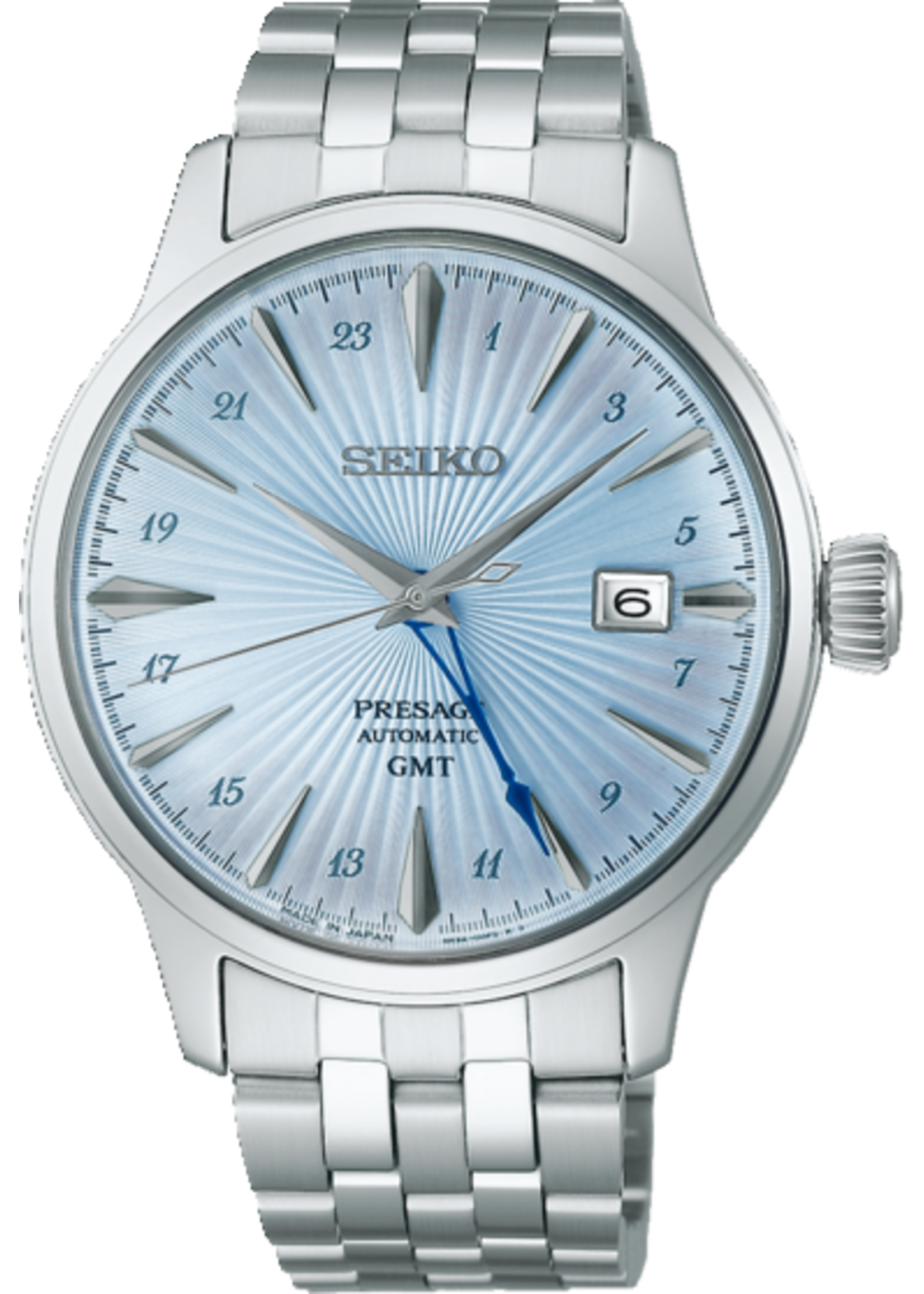 Seiko Presage SSK037J1 Uhr Herren silberfarben 40,5mm