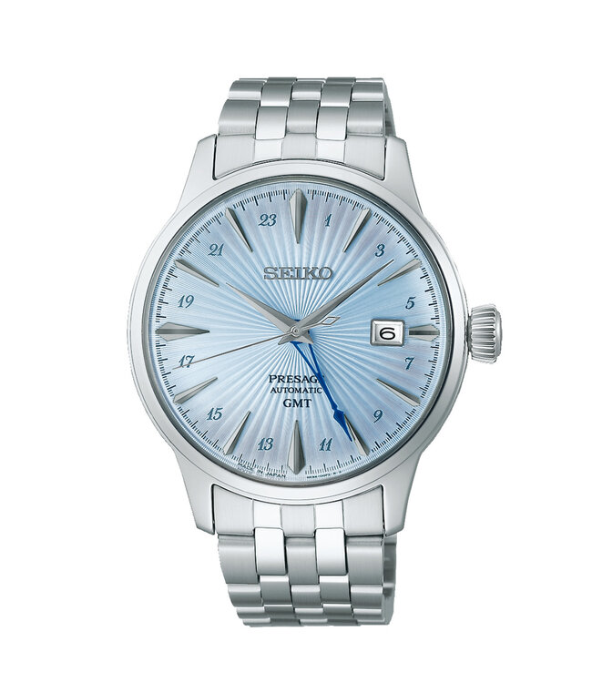 Seiko Presage SSK037J1 Uhr Herren silberfarben 40,5mm