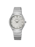 Seiko SUR615P1 Uhr Damen silberfarben 30mm