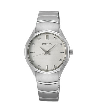 Seiko Seiko Dameshorloge 30 mm Wit SUR615P1