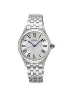 Seiko SUR609P1 Horloge Dames Zilverkleurig 29,60mm