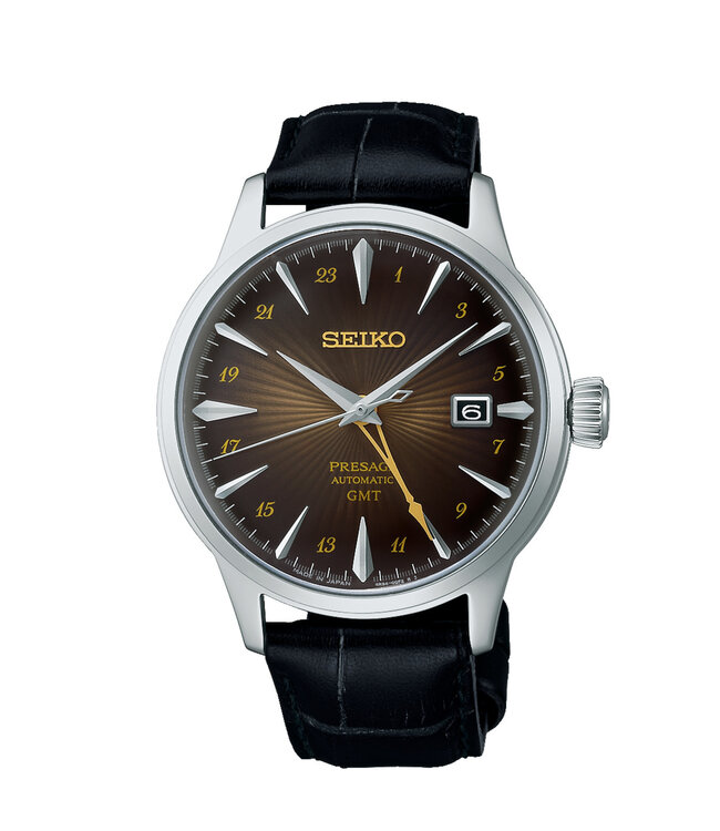 Seiko Seiko Herenhorloge 40,5 mm Bruin SSK039J1