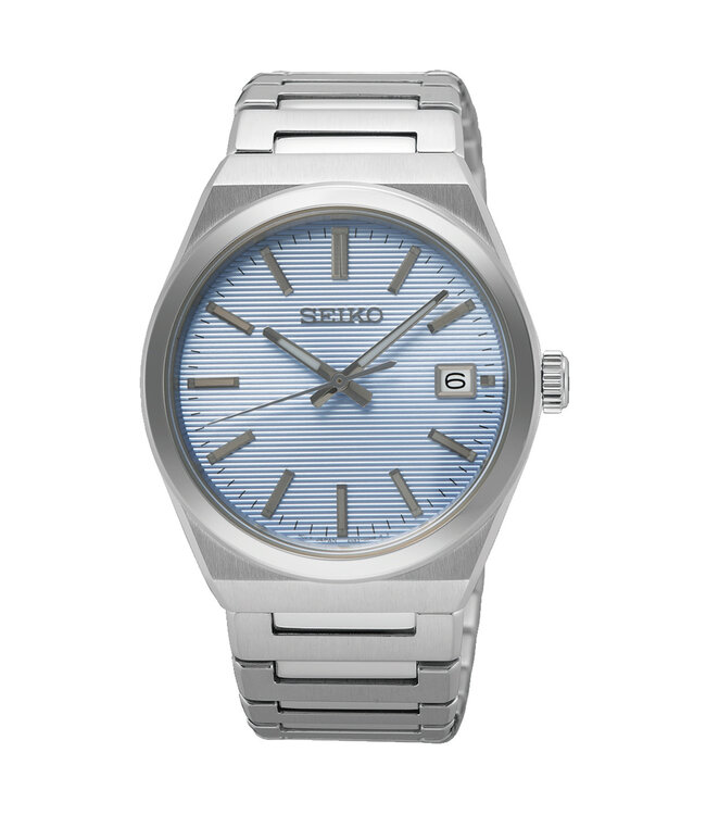 Seiko SUR599P1 6N52 38,90 mm Blauw Herenhorloge