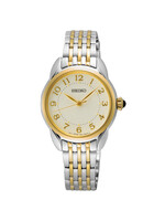Seiko SUR562P1 Horloge Dames Tweekleurig 28,7mm