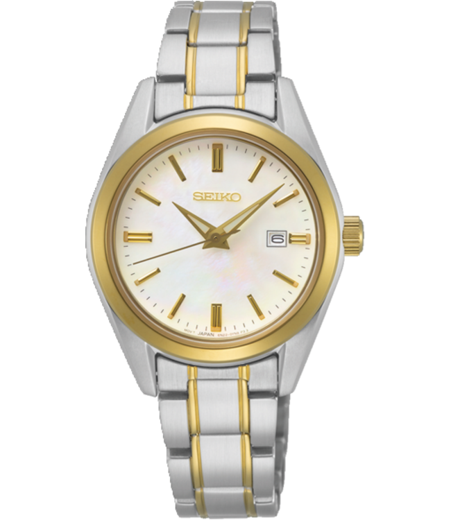 Seiko SUR636P1 Uhr Damen Bicolor 29,8mm