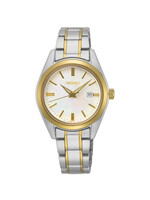 Seiko SUR636P1 Horloge Dames Tweekleurig 29,8mm