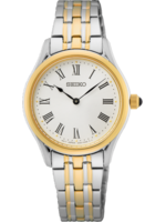 Seiko SWR070P1 Horloge Dames Tweekleurig 29mm