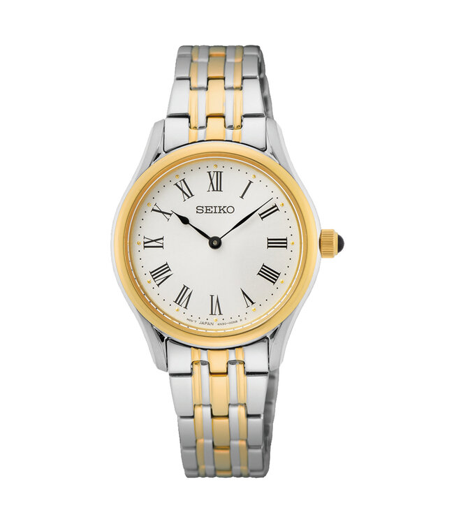 Seiko SWR070P1 Uhr Damen Bicolor 29mm