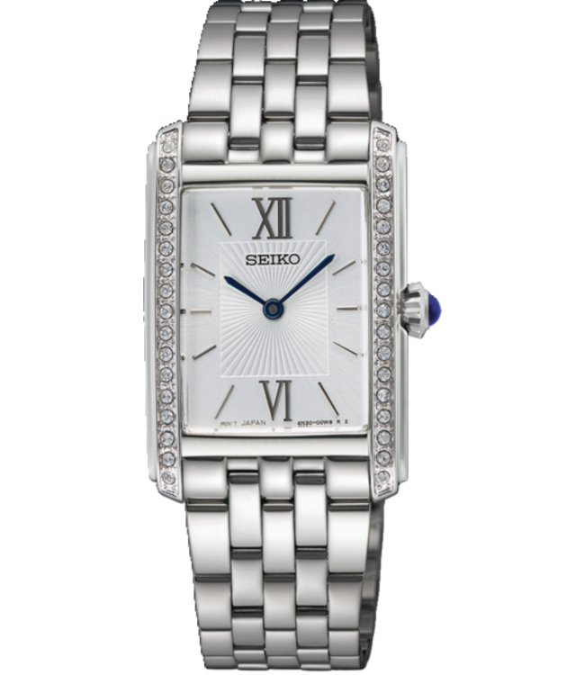 Seiko SWR091P1 Horloge Dames Zilverkleurig 22,7mm