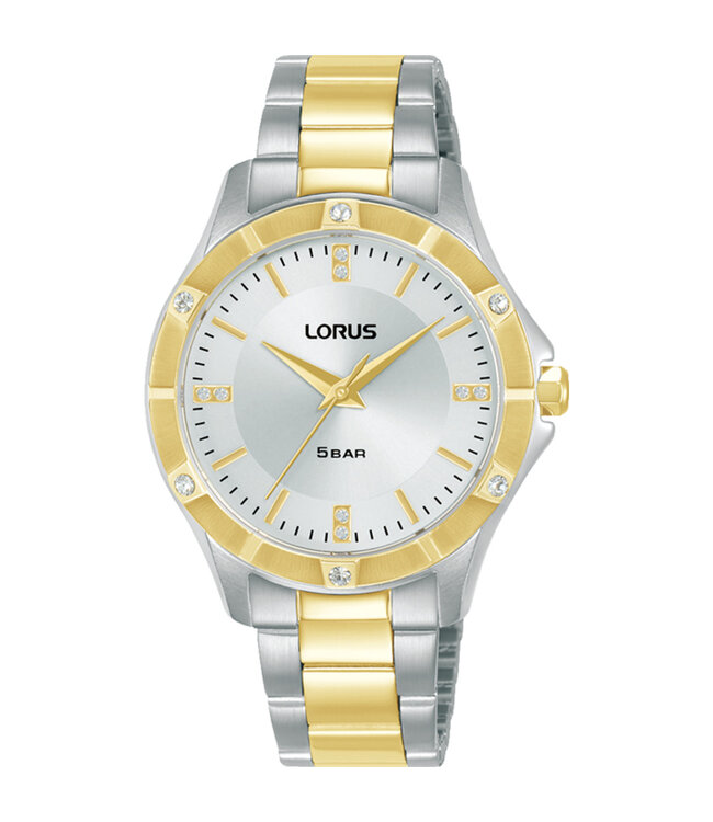 Lorus RG280XX9 Horloge Heren Tweekleurig 34mm