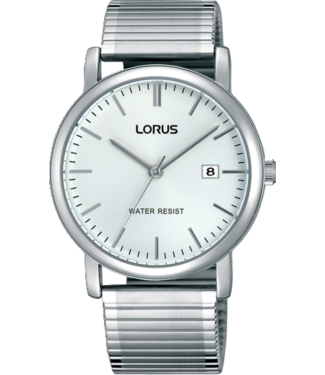 Lorus Horloge Lorus Herenhorloge 37,5 mm Zilver RG855CX5