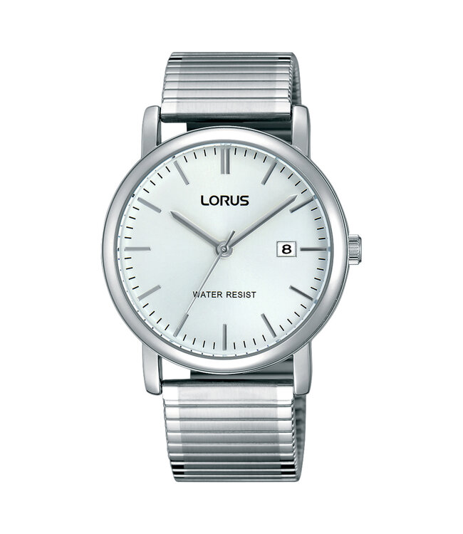 Lorus Horloge Lorus Herenhorloge 37,5 mm Zilver RG855CX5