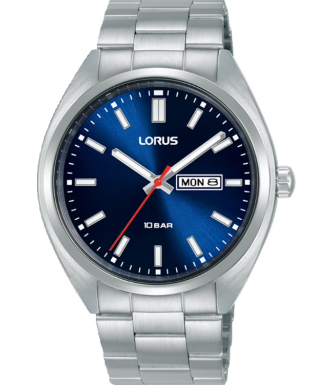 Lorus Herenhorloge 41 mm Zilverkleurig RH365AX9