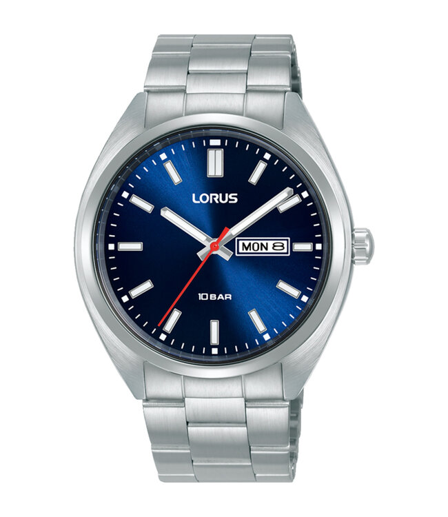 Lorus RH365AX9 Horloge Heren Zilverkleurig 41mm