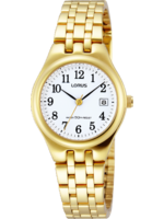 Lorus Horloge RH786AX9 Horloge Dames Goudkleurig 26,5mm
