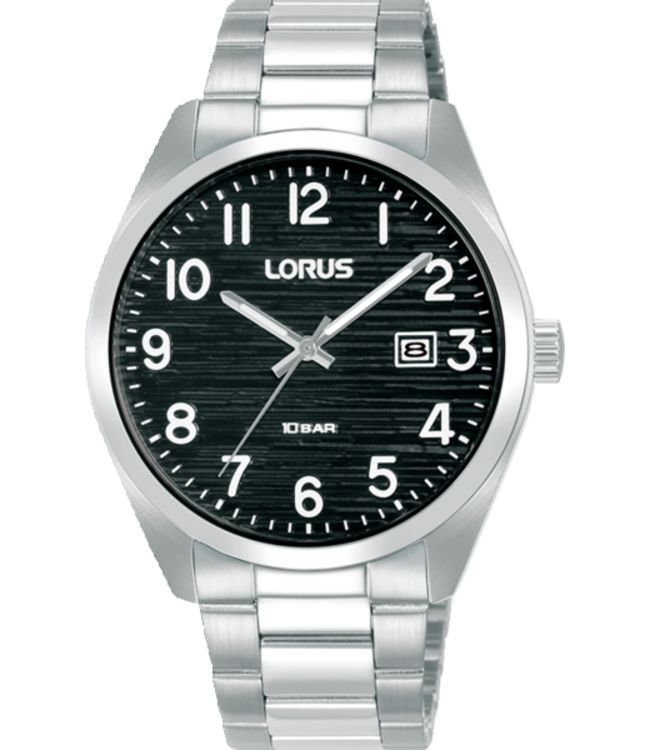 Lorus Herenhorloge 39 mm Zilverkleurig RH905RX9