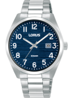 Lorus Horloge RH907RX9 Horloge Heren Zilverkleurig 39mm