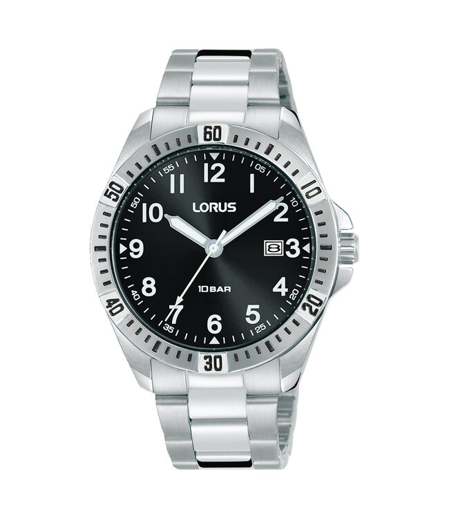Lorus RH925NX9 Uhr Herren silberfarben 39mm